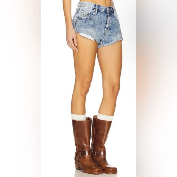 Free People One Teaspoon women’s Hendrixe Bandit shorts, size 30. NWT - Picture 1 of 12